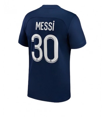 Paris Saint-Germain Lionel Messi #30 Hemmatröja 2022-23 Korta ärmar